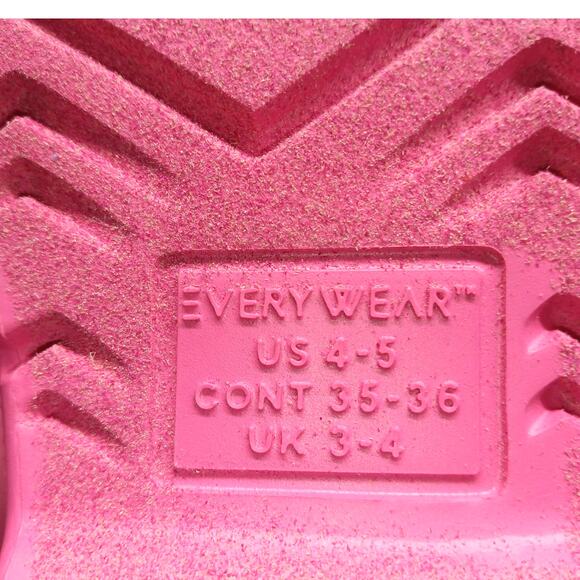 Totes Kids Pink Waterproof Rubber Non Slip Rain Boots - Picture 5 of 7